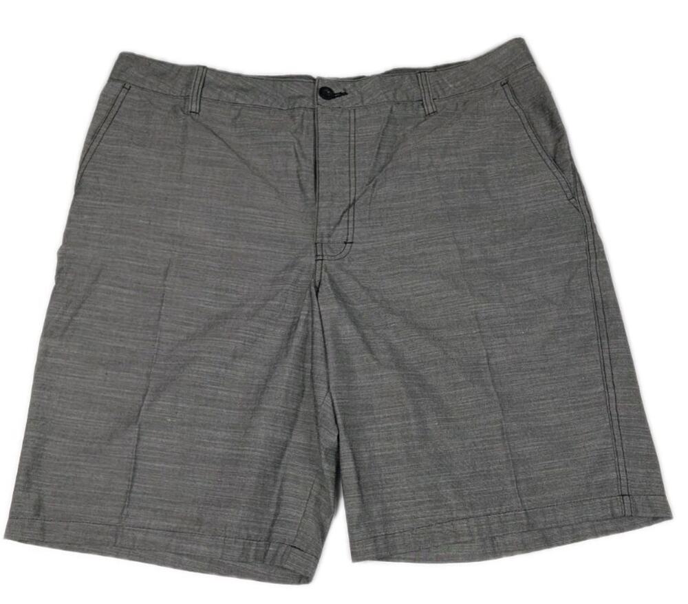 Mossimo Men's Gray Charcoal Shorts Size 40 Zipper Pockets